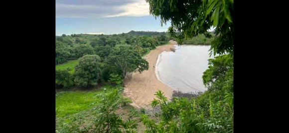 Grand terrain avec plage à prix cassé !