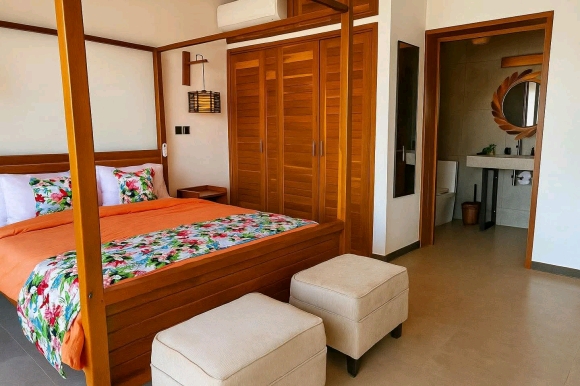 A louer, Villa indépendante avec piscine et vue sur mer jusqu'à 6 personnes