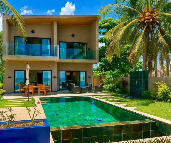 A louer, Villa indépendante avec piscine et vue sur mer jusqu'à 6 personnes