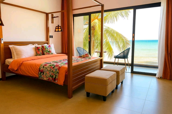 A louer, Villa indépendante avec piscine et vue sur mer jusqu'à 6 personnes