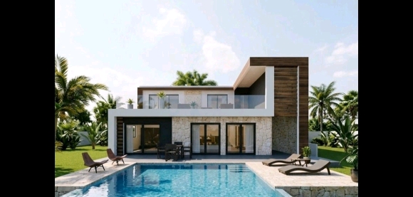 À VENDRE – Villa R+1 avec piscine et vue mer