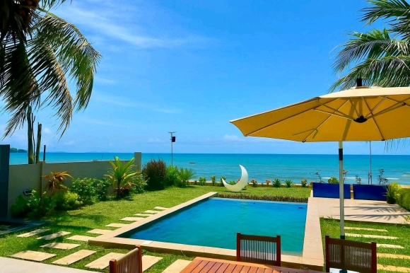 A louer, Villa indépendante avec piscine et vue sur mer jusqu'à 6 personnes